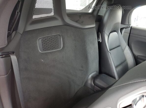WP0CA2A89JS210998 2018 PORSCHE BOXSTER Orange Rear seats view