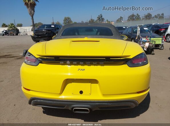 WP0CA2A8XMS210397 2021 PORSCHE BOXSTER Yellow 