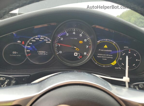WP0CB2A76JL190465 2018 PORSCHE PANAMERA Черный 