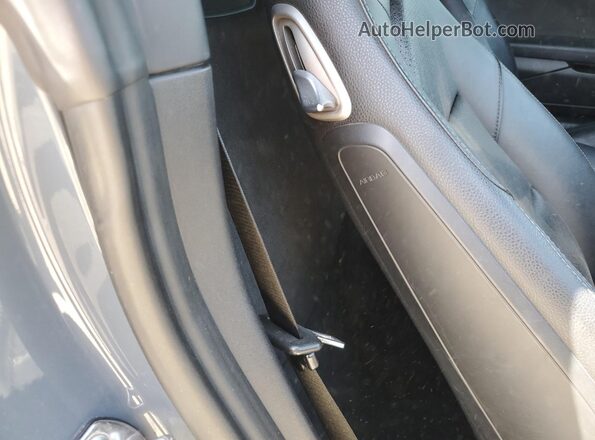 WP0CB2A81HS241394 2017 PORSCHE BOXSTER Gray Vista de los asientos traseros