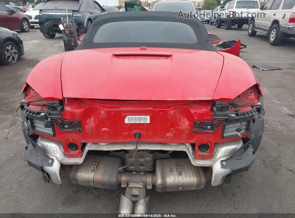 WP0CB2A82HS240836 2017 PORSCHE BOXSTER Красный 