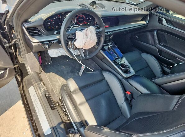 WP0CB2A96LS262615 2020 PORSCHE 911 Black Dashboard view