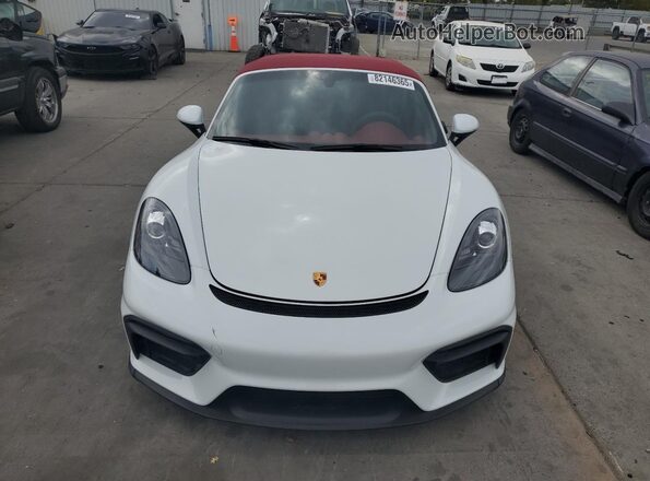 WP0CC2A8XMS240820 2021 PORSCHE BOXSTER White წინა ხედი