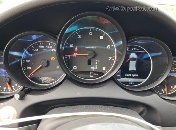 WP1AA2A29HKA86629 2017 PORSCHE CAYENNE Black 