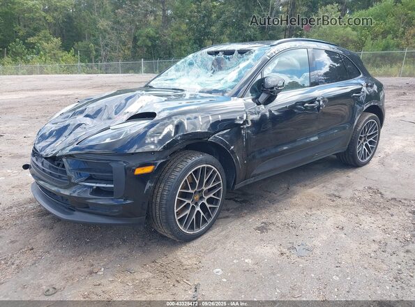 WP1AA2A55KLB01378 2019 PORSCHE MACAN Black Vista tres cuartos delantera izquierda