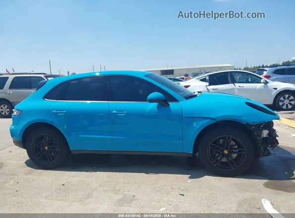WP1AA2A5XKLB08424 2019 PORSCHE MACAN Blue 360 interior view