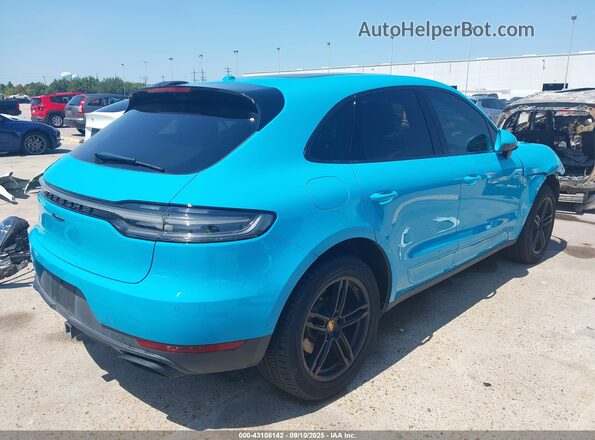 WP1AA2A5XKLB08424 2019 PORSCHE MACAN Blue Rear right