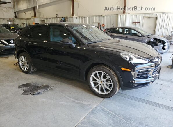 WP1AA2AY1LDA08427 2020 PORSCHE CAYENNE Черный Передняя правая четверть