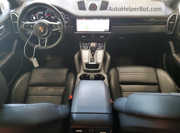 WP1AA2AY1LDA08427 2020 PORSCHE CAYENNE Черный Вид панели приборов