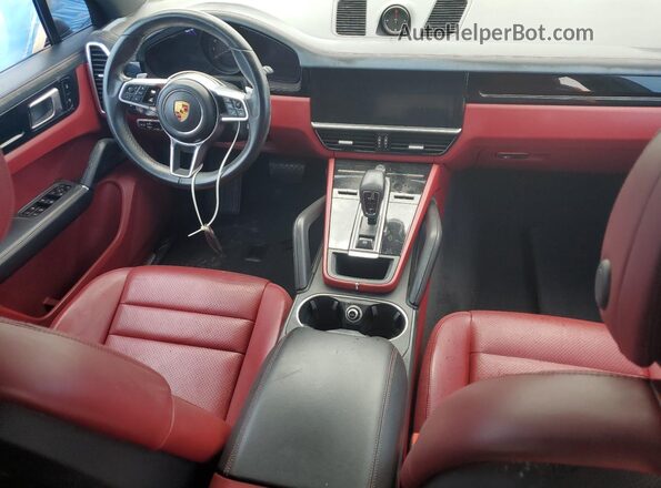 WP1AA2AY4MDA00727 2021 PORSCHE CAYENNE Синий Вид панели приборов