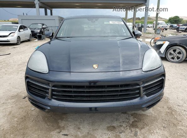 WP1AA2AY4MDA00727 2021 PORSCHE CAYENNE Синий Вид спереди