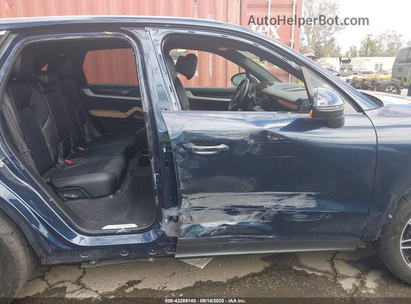 WP1AA2AY5RDA00128 2024 PORSCHE CAYENNE Dark Blue Панорамний вид салону 360°