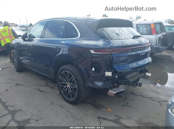 WP1AA2AY5RDA00128 2024 PORSCHE CAYENNE Dark Blue Задня ліва чверть