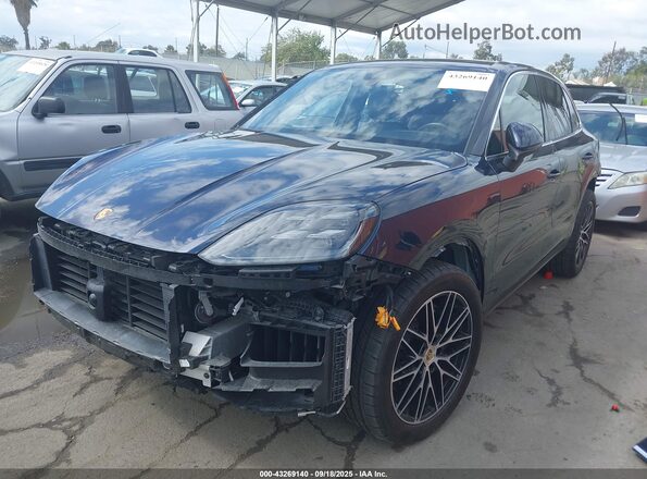 WP1AA2AY5RDA00128 2024 PORSCHE CAYENNE Dark Blue Передня ліва чверть