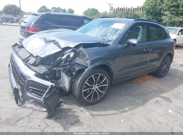 WP1AA2AY7LDA06214 2020 PORSCHE CAYENNE Gray Front left