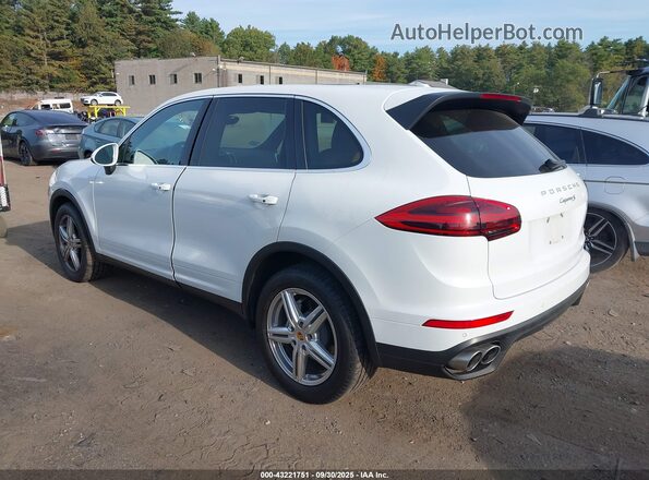 WP1AB2A22GLA96716 2016 PORSCHE CAYENNE White Панорамний вид салону 360°