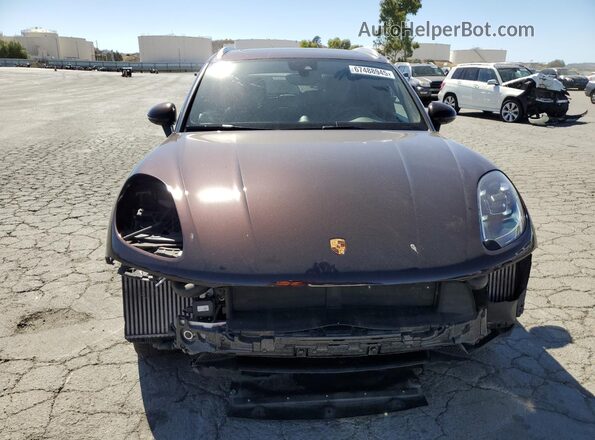 WP1AB2A54JLB35646 2018 PORSCHE MACAN Коричневый 