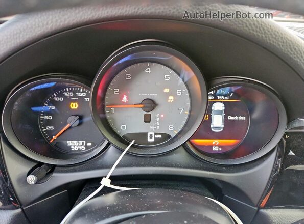 WP1AB2A55JLB37583 2018 PORSCHE MACAN Black 