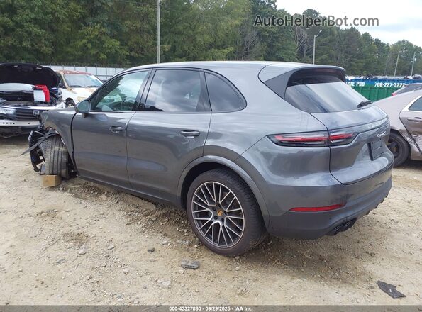 WP1AB2AY4MDA28024 2021 PORSCHE CAYENNE Серый Задняя левая четверть