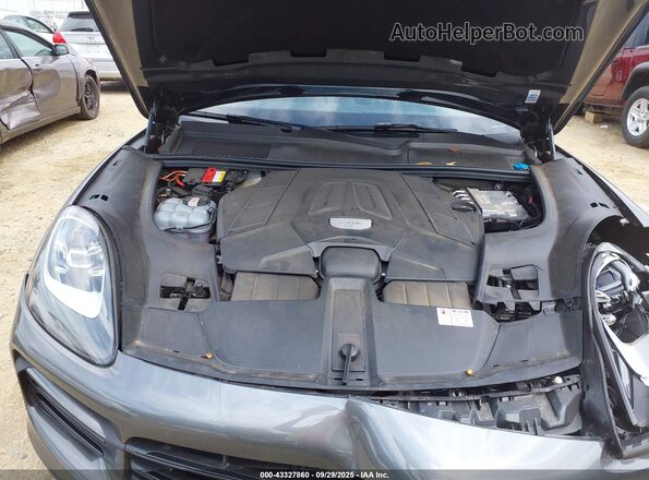 WP1AB2AY4MDA28024 2021 PORSCHE CAYENNE Серый Вид сзади