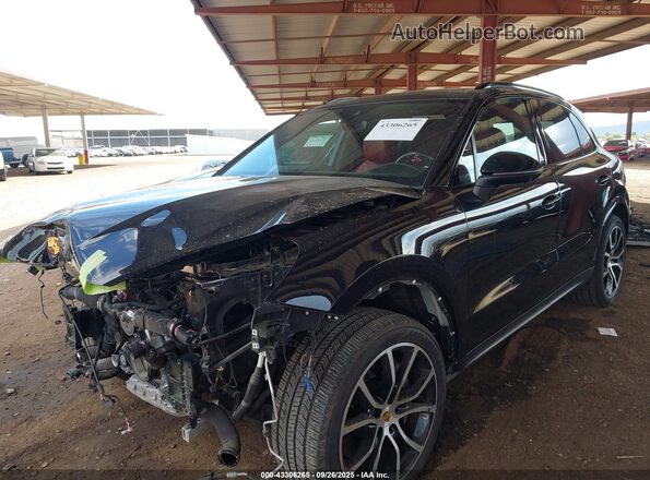 WP1AB2AY7MDA27076 2021 PORSCHE CAYENNE Черный Передняя левая четверть