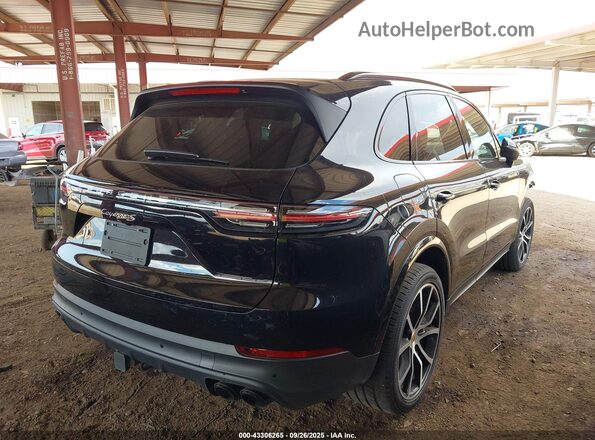 WP1AB2AY7MDA27076 2021 PORSCHE CAYENNE Черный Задняя правая четверть
