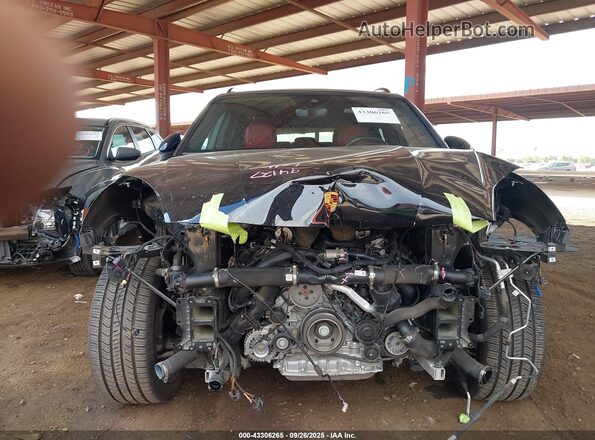 WP1AB2AY7MDA27076 2021 PORSCHE CAYENNE Черный Вид спереди