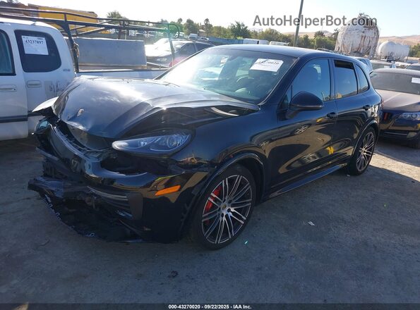 WP1AD2A23HLA81413 2017 PORSCHE CAYENNE Black 