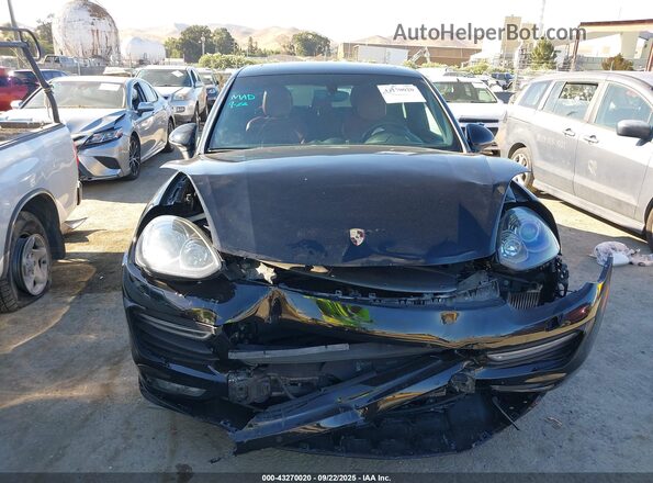 WP1AD2A23HLA81413 2017 PORSCHE CAYENNE Black 