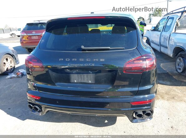 WP1AD2A23HLA81413 2017 PORSCHE CAYENNE Black 