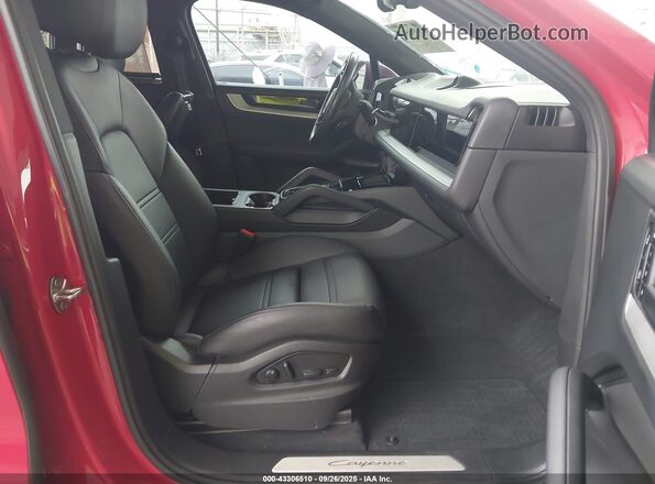 WP1BA2AY5RDA49611 2024 PORSCHE CAYENNE Red Вид салону спереду