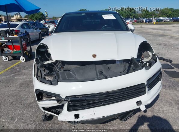 WP1BE2AY9LDA55293 2020 PORSCHE CAYENNE White Вид спереду