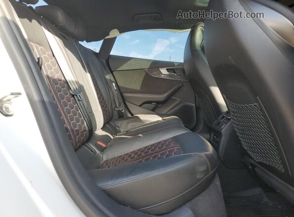 WUABWDF51KA901542 2019 AUDI RS5 White Հետևի նստատեղերի տեսք