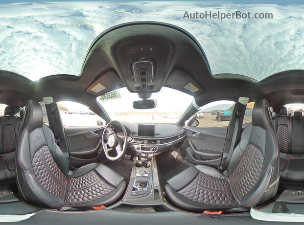 WUABWDF51KA901542 2019 AUDI RS5 White VIN կոդի պիտակի տեսք