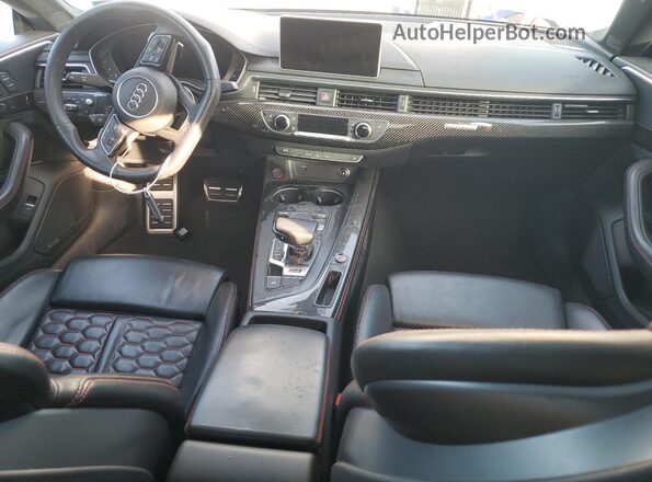 WUABWDF51KA901542 2019 AUDI RS5 White Առջևի վահանակի տեսք