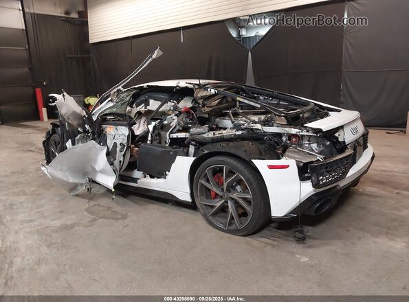 WUACEAFX8N7900462 2022 AUDI R8 White Rear left