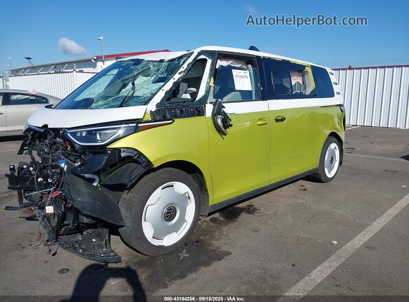 WVG6YVEB0SH020100 2025 VOLKSWAGEN ID. BUZZ Yellow Առջևի ձախ երեք քառորդ տեսարան