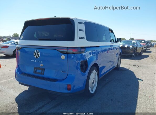 WVG6YVEB6SH024314 2025 VOLKSWAGEN ID. BUZZ Blue Rear right