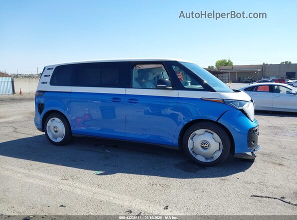 WVG6YVEB6SH024314 2025 VOLKSWAGEN ID. BUZZ Blue Rear interior view