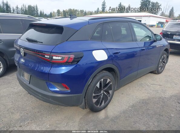 WVGGNPE20NP041404 2022 VOLKSWAGEN ID.4 Blue Trasero derecho