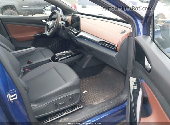 WVGGNPE20NP070305 2022 VOLKSWAGEN ID.4 Blue Widok wnętrza z przodu