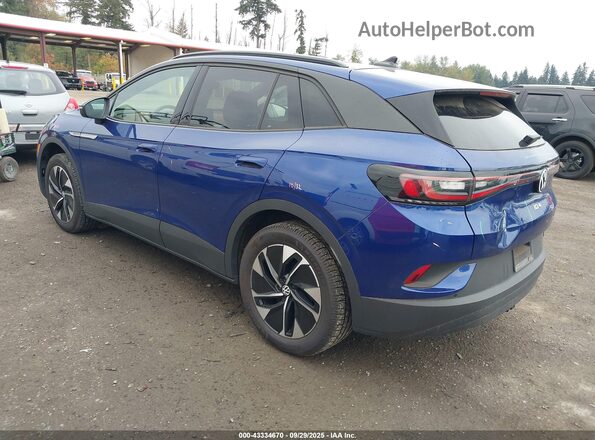 WVGGNPE20NP070305 2022 VOLKSWAGEN ID.4 Blue Tył lewy