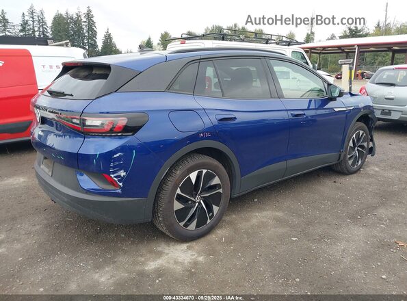 WVGGNPE20NP070305 2022 VOLKSWAGEN ID.4 Blue Tył prawy