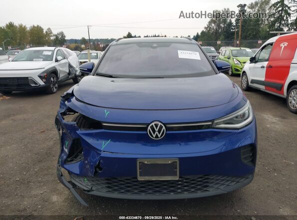 WVGGNPE20NP070305 2022 VOLKSWAGEN ID.4 Blue Widok wnętrza z tyłu