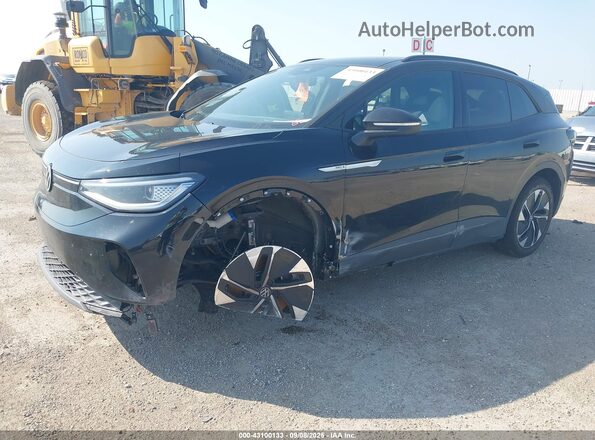 WVGTMPE25MP053466 2021 VOLKSWAGEN ID.4 Black Vista tres cuartos delantera izquierda