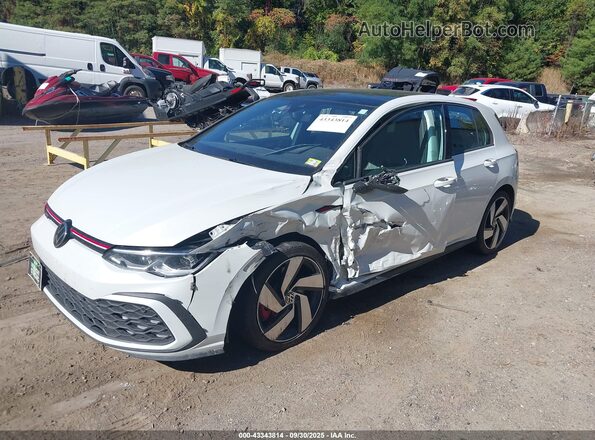 WVW3A7CD5PW134740 2023 VOLKSWAGEN GOLF White Առջևի ձախ երեք քառորդ տեսարան