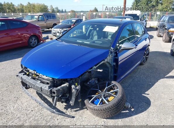 WVWEB7CD4NW120797 2022 VOLKSWAGEN GOLF Синий 