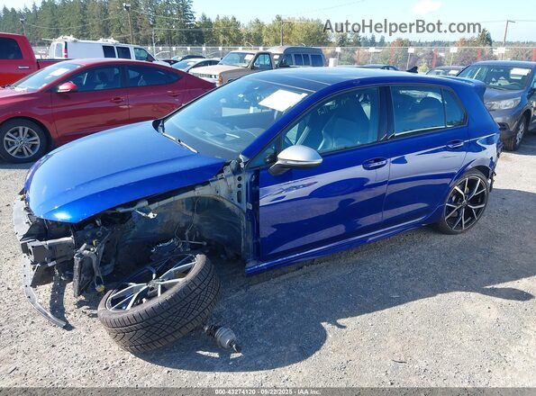 WVWEB7CD4NW120797 2022 VOLKSWAGEN GOLF Синий 