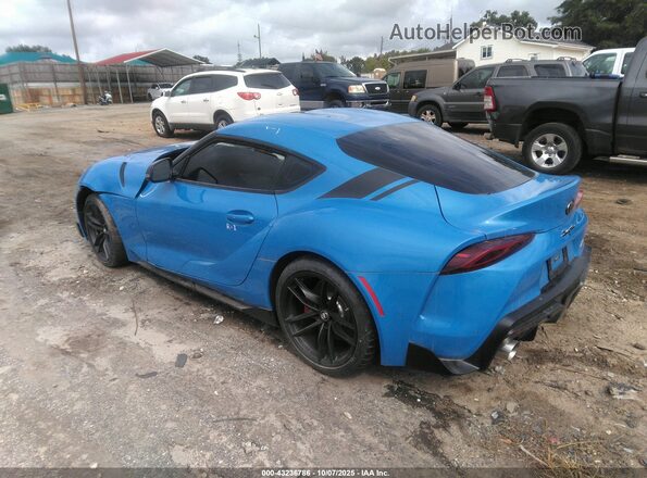 WZ1DB0C0XMW036886 2021 TOYOTA GR SUPRA Blue Rear left