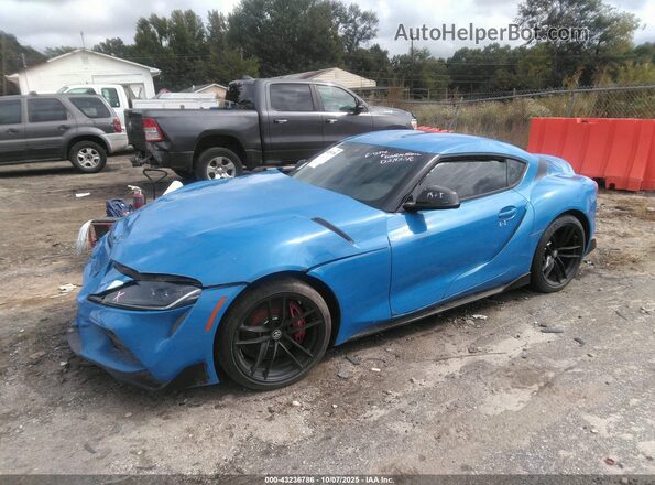 WZ1DB0C0XMW036886 2021 TOYOTA GR SUPRA Blue Front left